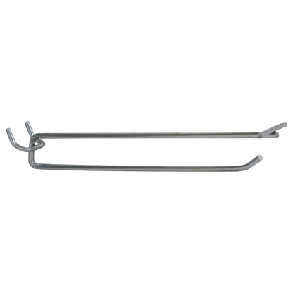 Flip Scan Pegboard Hook, 6”L - Medium Duty 100 pack